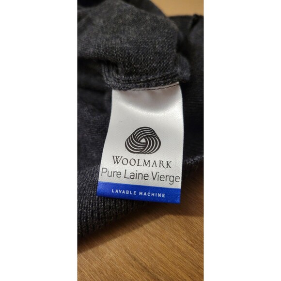 Lacoste Pure Wool Knit 1/4 Zip Pullover Sweater Gray Size Large Mens NWT - Picture 8 of 14